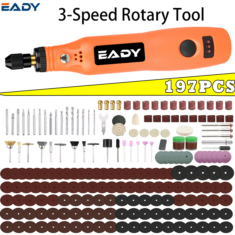 Rotary Tool Kit - مجموعة أدوات دوارة لاسلكية تعمل بـ