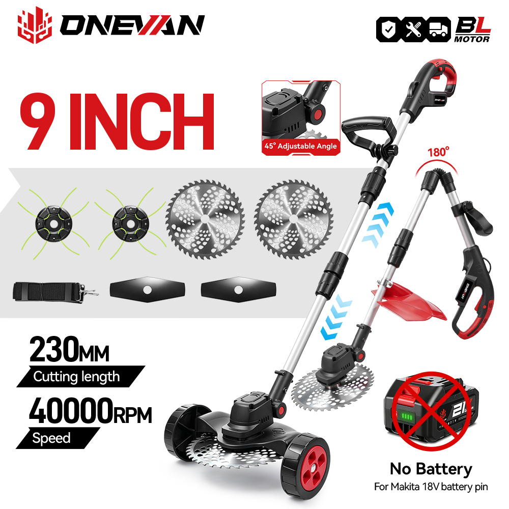 Power Tools Yard - ماكينة قص العشب الكهربائية من ONEVAN