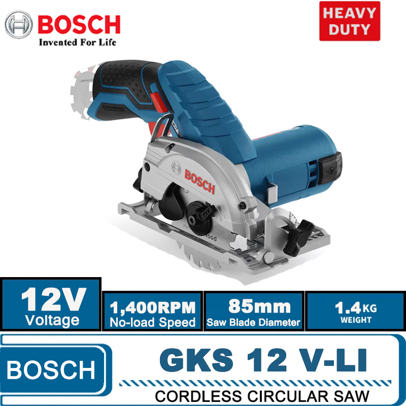 Circular Saw Cordless - منشار دائري كهربائي BOSCH GKS 12V-LI