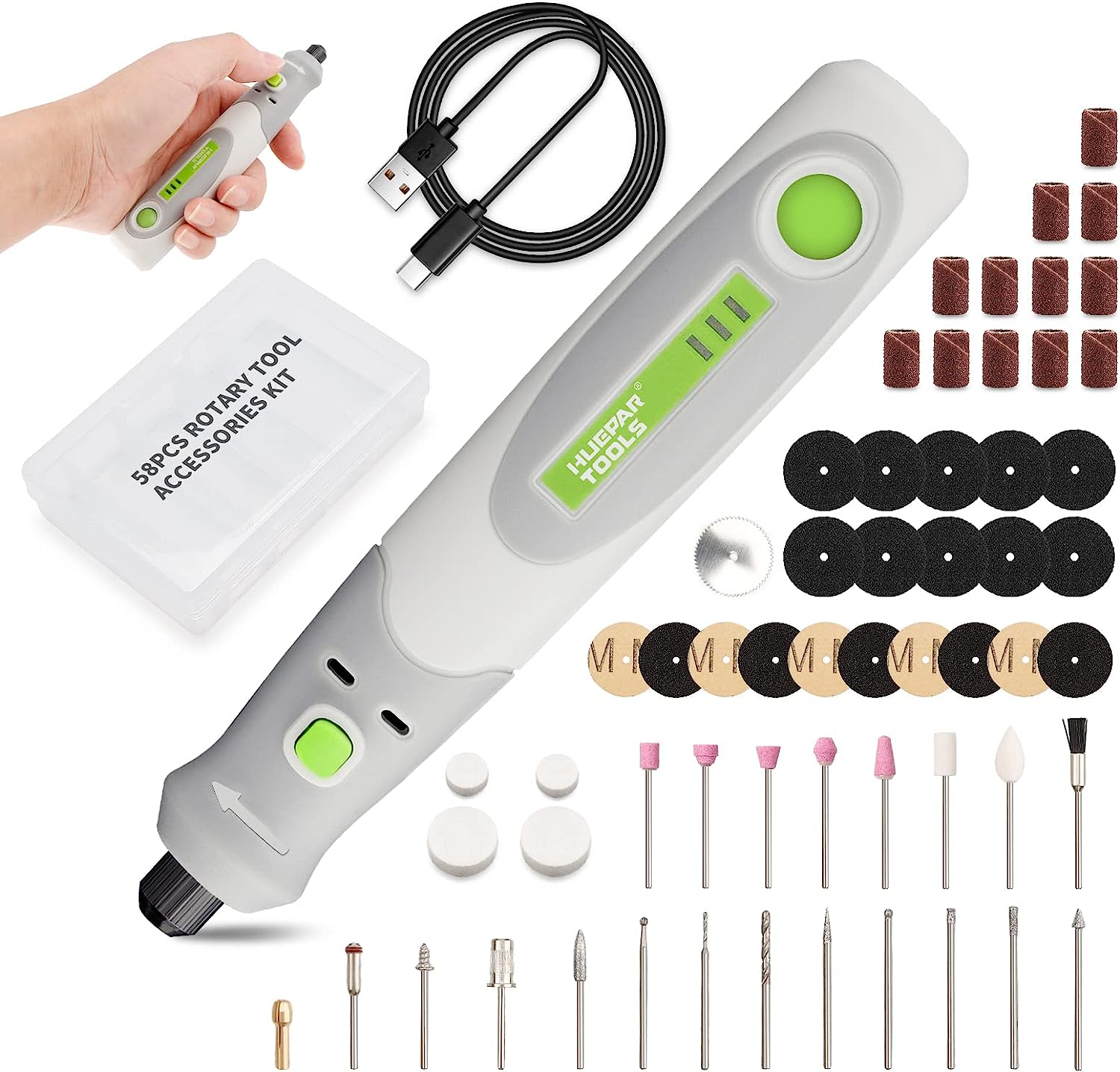 Rotary Tool Kit - مثقاب كهربائي مطحنة القالب حفارة الملمع
