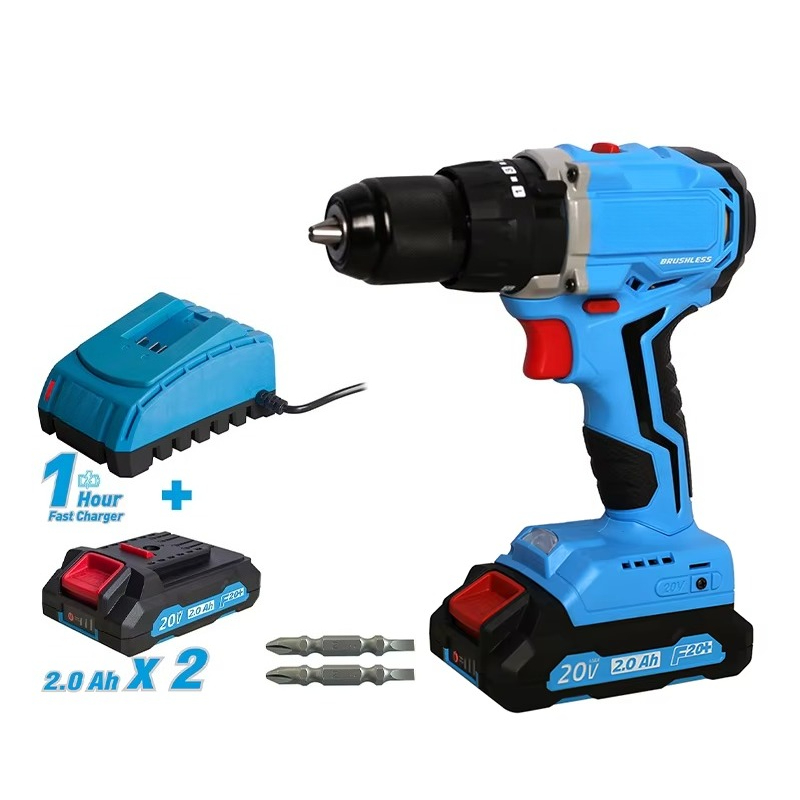 Power Tools Drill - مجموعة أدوات كهربائية لاسلكية 20 فولت