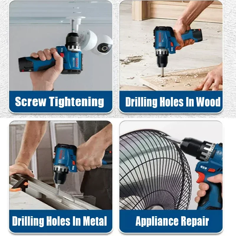 مثقاب كهربائي بوش GSR 12V-31 ب - مراجعة Power Tools Drill وسعره