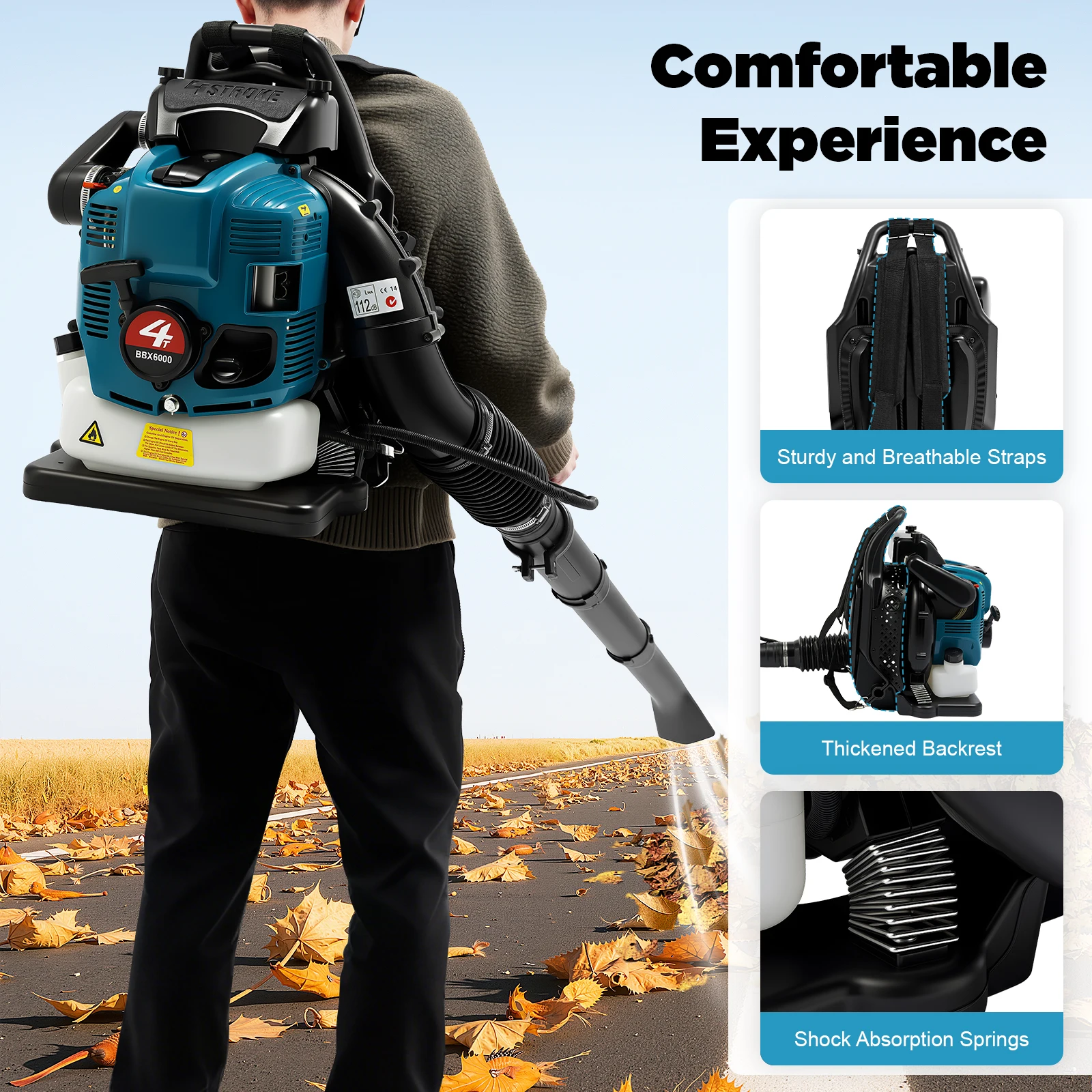 منفاخ أوراق الشجر بالبنزين بسع - مراجعة Power Tools Yard وسعره