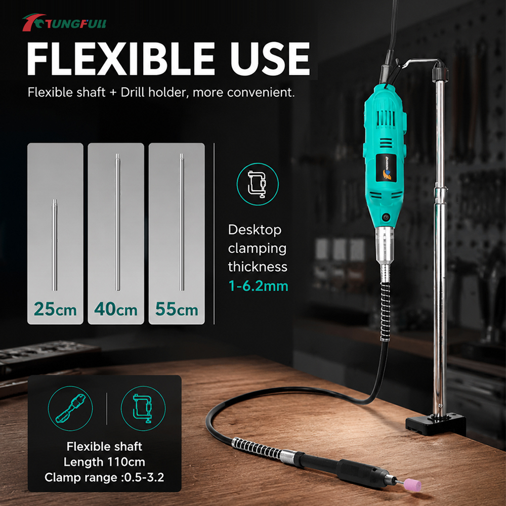 مجموعة مطحنة كهربائية صغيرة من - مراجعة Rotary Tool Kit وسعره