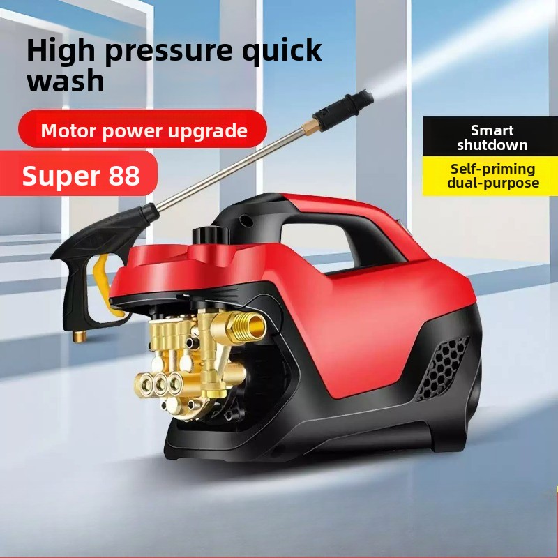 مسدس غسيل سيارات كهربائي محمول - مراجعة Power Tools Yard وسعره