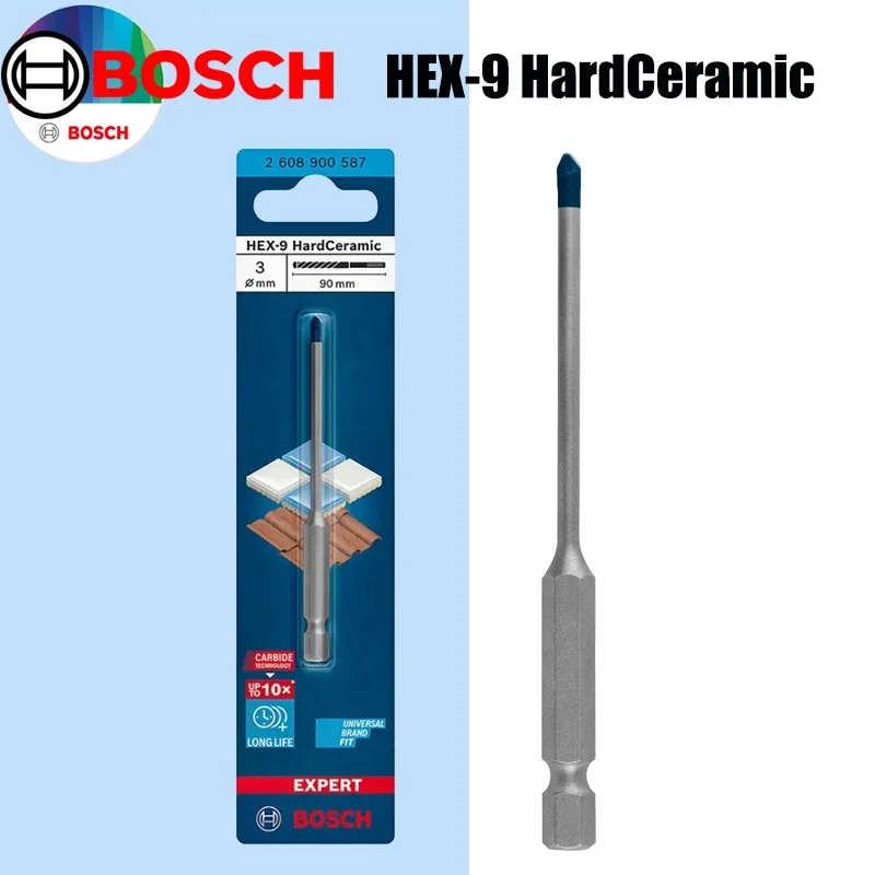 مثاقب سيراميك صلبة من بوش Hex- - مراجعة Power Tools Drill وسعره