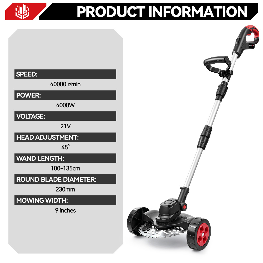 ماكينة قص العشب الكهربائية من  - مراجعة Power Tools Yard وسعره