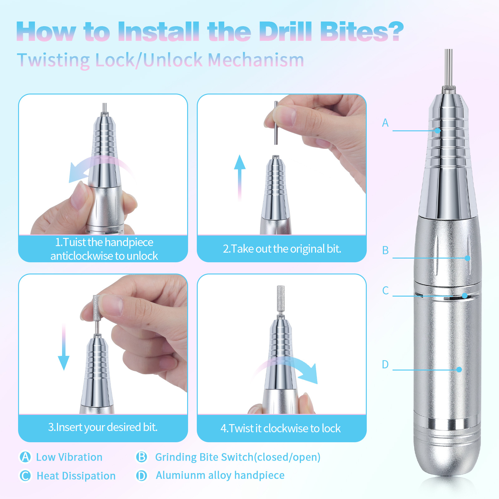 جهاز حفر الأظافر الكهربائي بسر - مراجعة Einhell Power X Tools وسعره