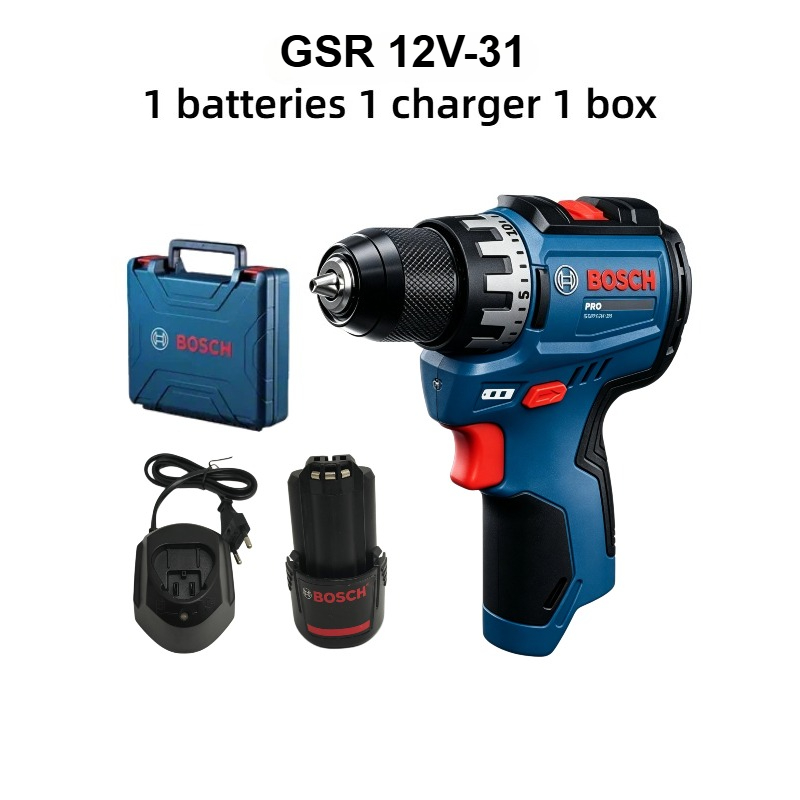 مثقاب لاسلكي بوش برو GSR 12V-3 - مراجعة Power Tools Drill وسعره