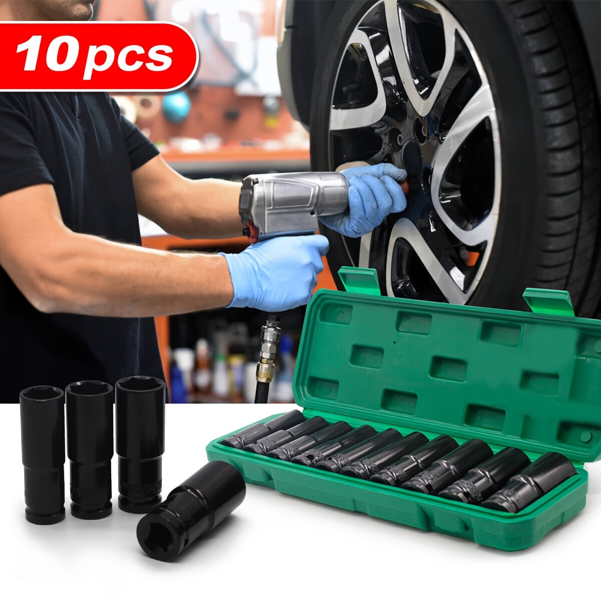 10 قطعة 1/2 بوصة 8-24 مللي متر - مراجعة Power Tools For Sale وسعره